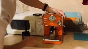 Кофеварка EM1505/OR Oursson. Готовлю свежий кофе меньше 2 минут.