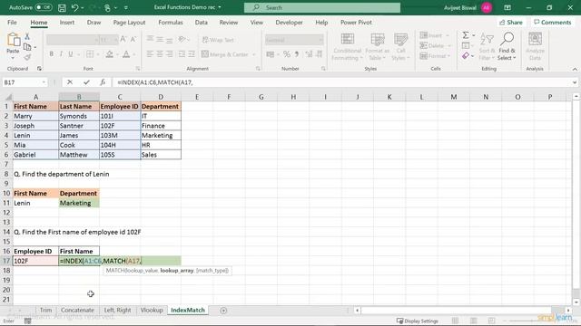 Top 10 Excel Functions | Most Important Excel Functions | Excel Functions List | Simplilearn