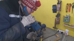 Ремонт глушителя на ниве, быстро и колхозно