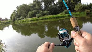 Второй день в Калужской области ! Река Протва ! Жерех на блесну !