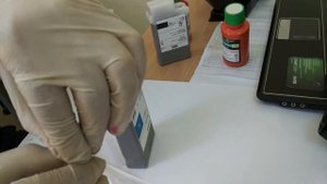 Заправка картриджа Canon iPF 670, Cartridge refilling iPF670