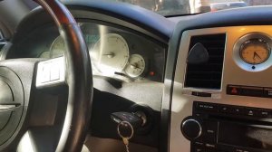 Тест панели приборов. Крайслер 300с