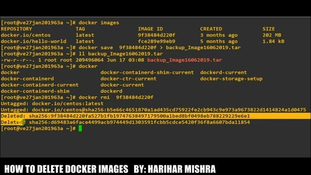 How to perform Backup &Restore Docker Images_Part_05 смотреть онлайн