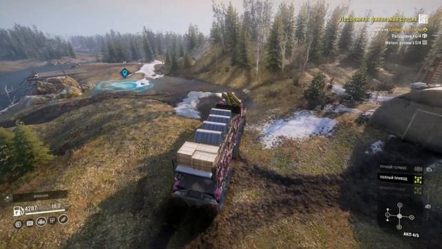 Двухэтажный КУЗОВ ЭТО КРУТО !!!Перевозим ОДНОЙ ХОДКОЙ 8- Полетов Груза на Двух-Ярусном КУЗОВЕ ! смотреть онлайн