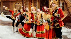 Фолклорный ансамбль "Любо-Мило" Москва на масленицу.Русский народный ансамбль на масленицу заказать