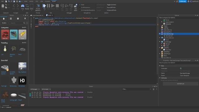 Как сделать смену скина персонажа в Roblox Studio