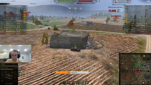 WORLD OF TANKS. Стрим.Глобальная карта Рассвет индустрии ОБСЕР смотреть онлайн