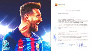 MESSI'S CONTRACT WITH BARCELONA IS REVEALED! Lionel returns to the Camp Nou in the summer!
