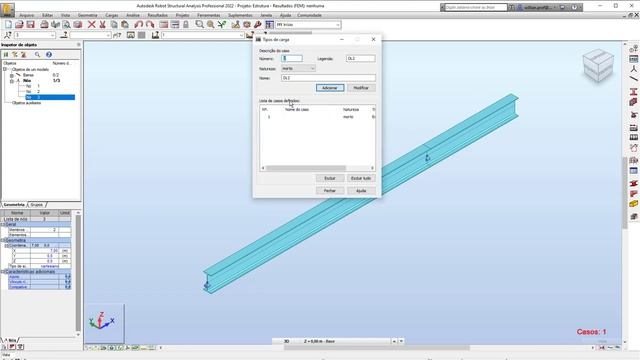 Autodesk Robot Structural Analysis Professional 2022 - viga #1
