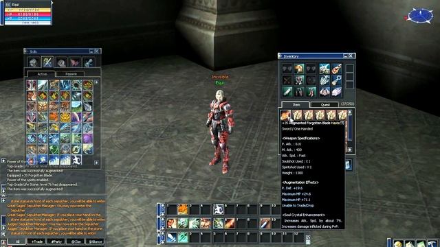Augment System, La2Equinox X5000 (Lineage 2 Interlude) смотреть онлайн