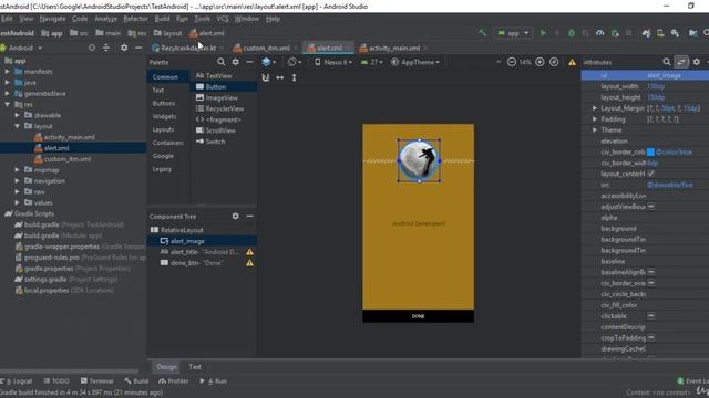5  Android RecyclerView  part 5