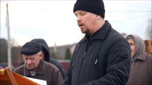 Молебен в Рудинах