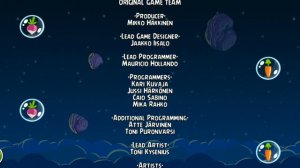 Angry Birds Space - Credits