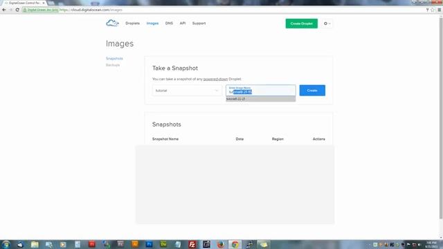 How to Make a Snapshot Of a Digital Ocean Droplet смотреть онлайн