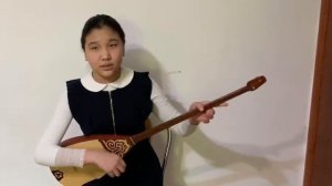 Қадір Жанар - С.Сейфуллиннің әні "Тау ішінде", оқытушысы Ізбасарова Жанар Ерғалиқызы