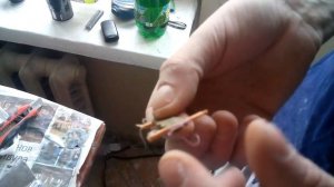 Как сделать кипятильник из лезвия.