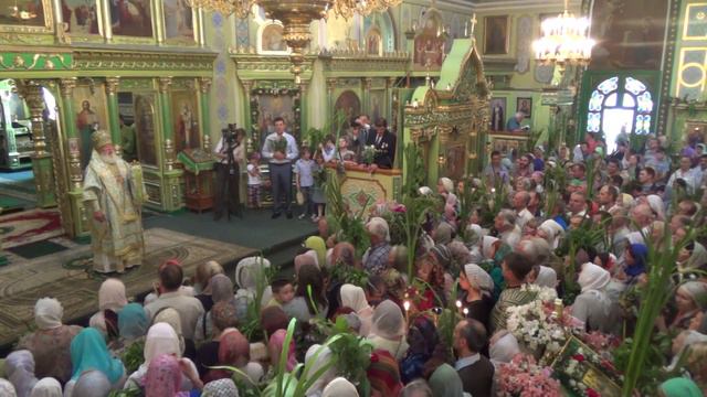 Слово Митрополита Агафангела в День Пятидесятницы 31.05.2015 смотреть онлайн