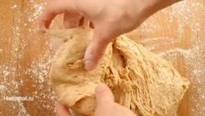 Цельнозерновой пирог с творогом и зеленью на закваске