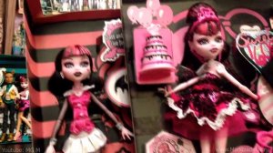 Сравнение Дракулаура из разных коллекций Монстер Хай. Draculaura different collections Monster high