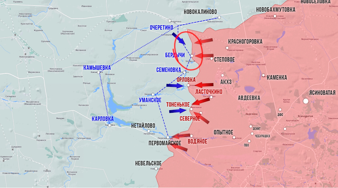 Фронтовая сводка 15 марта 2024