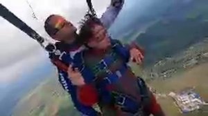 видеоролик с парашютным спортом в тандеме 2.