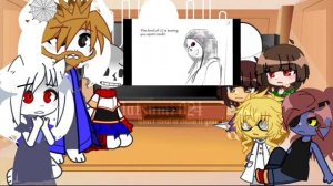 Undertale react to dusttale l| Dust sans |l