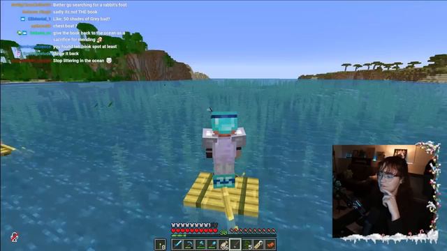 Hermitcraft 10 - First stream! Fishing with Grian for 2 hours смотреть онлайн