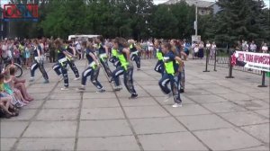 Spectacle patriotique au centre de Gorlovka pour les défenseurs de la patrie - 18 juin 2016