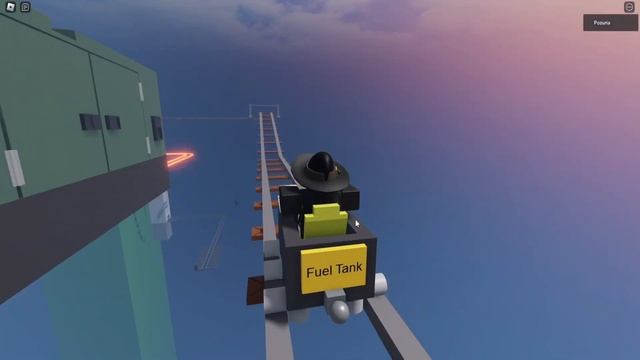 Roblox: cart ride around a 75 KW Diesel Generator - Regular Ending Guide