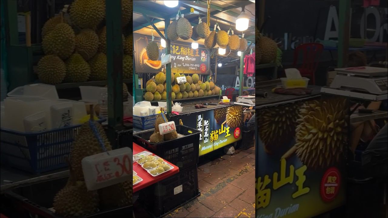 Jalan Alor Malaysian Street Food (KLIA), Джалан Алор улица еды в Куала-Лумпур. #еда #куалалумпур