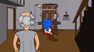 GRANNY THE HORROR GAME ANIMATION #18 : SONIC THE HEDGEHOG and The Scary Granny