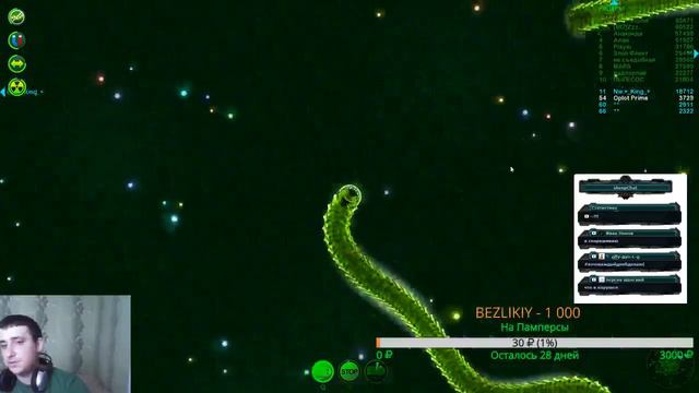 Stream Wormax.io цель 400 подписчиков! игры с подписчиками и гостями. смотреть онлайн