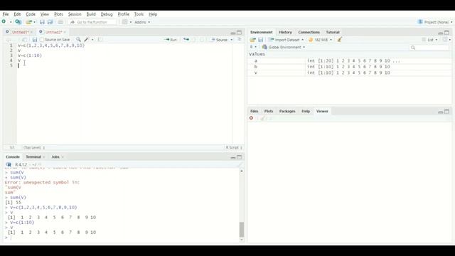 Statistical Functions and Handling Missing Values I R Programming #Rprogramming #statisticalfunctio