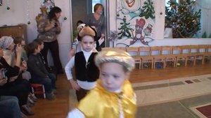 Новогодний утренник в детском садике Медвежонок