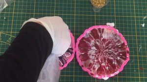 How to make Resin Brain Effect - Resin Coaster - Resin Untersetzer - DIY