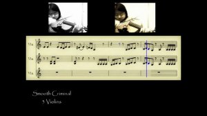 Smooth Criminal (VIOLIN COVER with Sheet Music) - inspired by 2CELLOS, David Garrett, and Glee