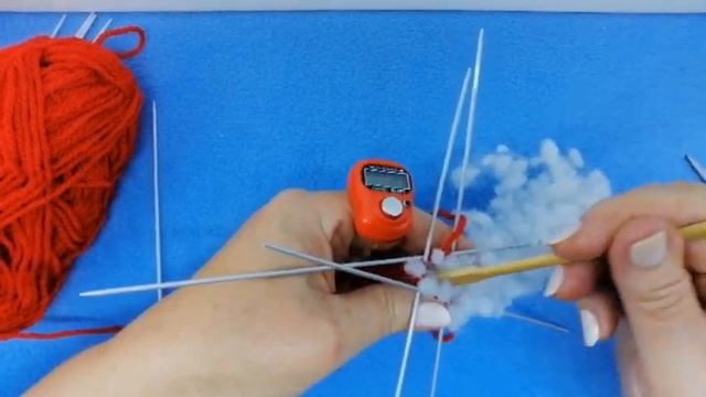 МК Малипусечка. 1 часть. Куколка связана спицами.