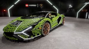 This is the life-size Lamborghini Sián FKP 37