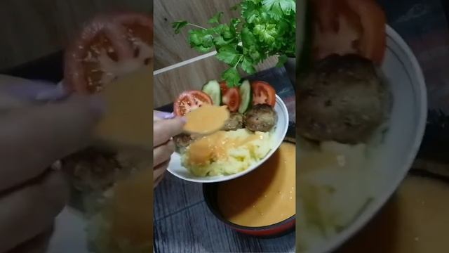 #Shorts Как приготовить вкуснейшую ПОДЛИВУ. Подлива как в столовой. Вкуснее ещё не пробовала.