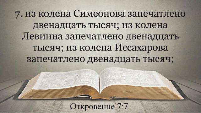 Лучшая Видео Библия. Откровение Иоанна Богослова. Главы 6-8. Синодальный перевод