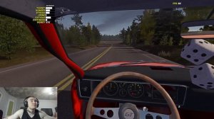 дерзко учится водить машину