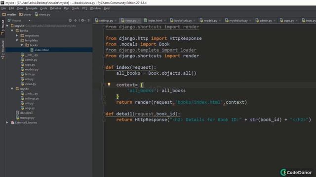 114. Rendering Templates in Django смотреть онлайн