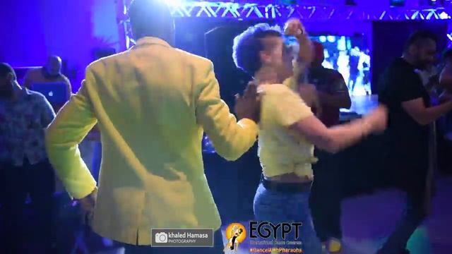 The funny sensual bachata you will ever watch at Egypt international Dance Congress 2019 смотреть онлайн