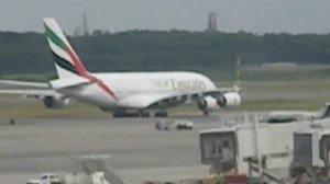 Airbus A380-800 Emirates a Milano-Malpensa MXP