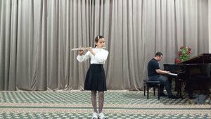 Титаник на флейте. Исполняет Зайниддинова Жасмина