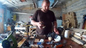 ремонт разборка циркулярка 3 часть