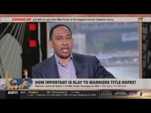 "Klay is such an elite playoff player" - Stephen A. on Klay lead Warriors eliminate Mavs in Game 5