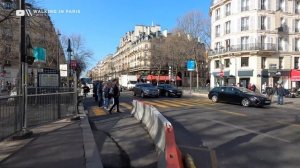 PARIS WALK - WALKING on a SUNNY DAY in PARIS - 4K (Notre-Dame to Sorbonne University)
