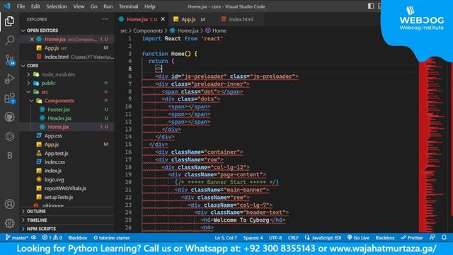 How to Convert a Simple Bootstrap template to React Single Page Template | react-router-dom v6.14.1 смотреть онлайн