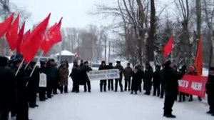 Митинг 24 января у ЗАО «Чебоксарская керамика». Часть 1